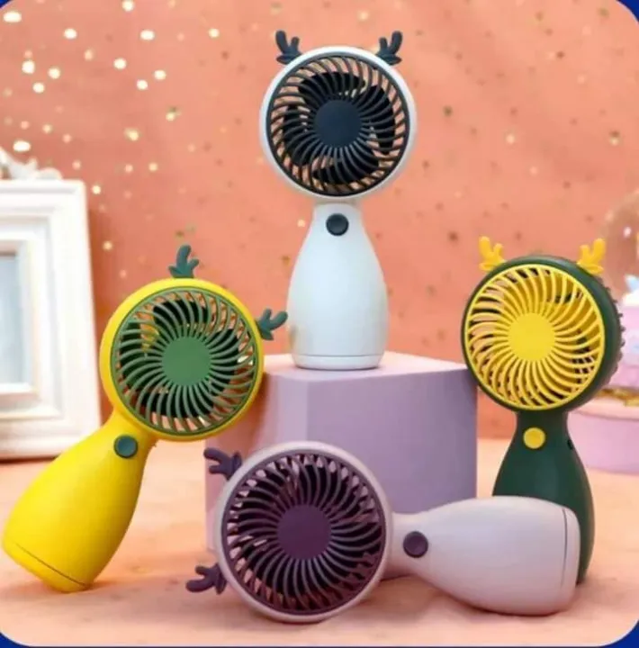 Mini Pocket Fan With Rechargeable Battery