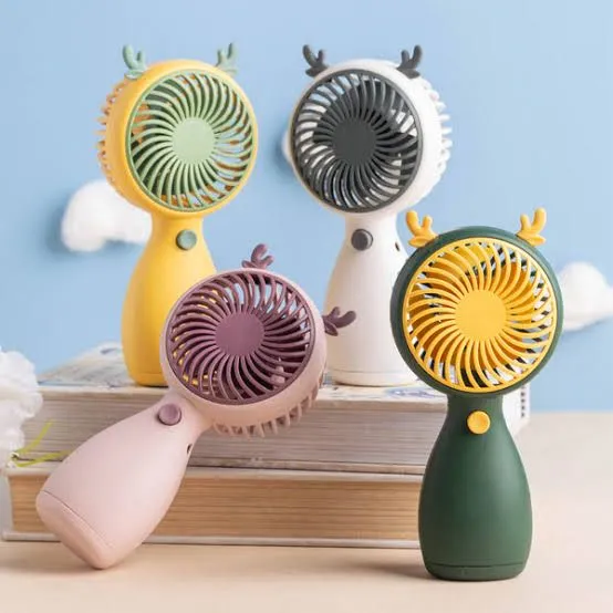 Mini Pocket Fan With Rechargeable Battery