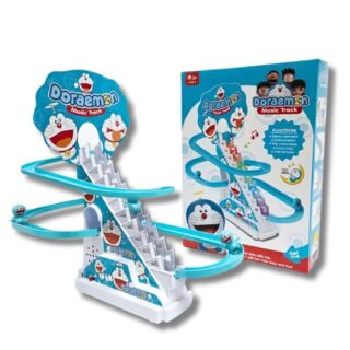 Musical Doraemon Track Set for Kids with 3 Small doraemon