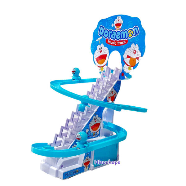 Musical Doraemon Track Set for Kids with 3 Small doraemon - Image 4