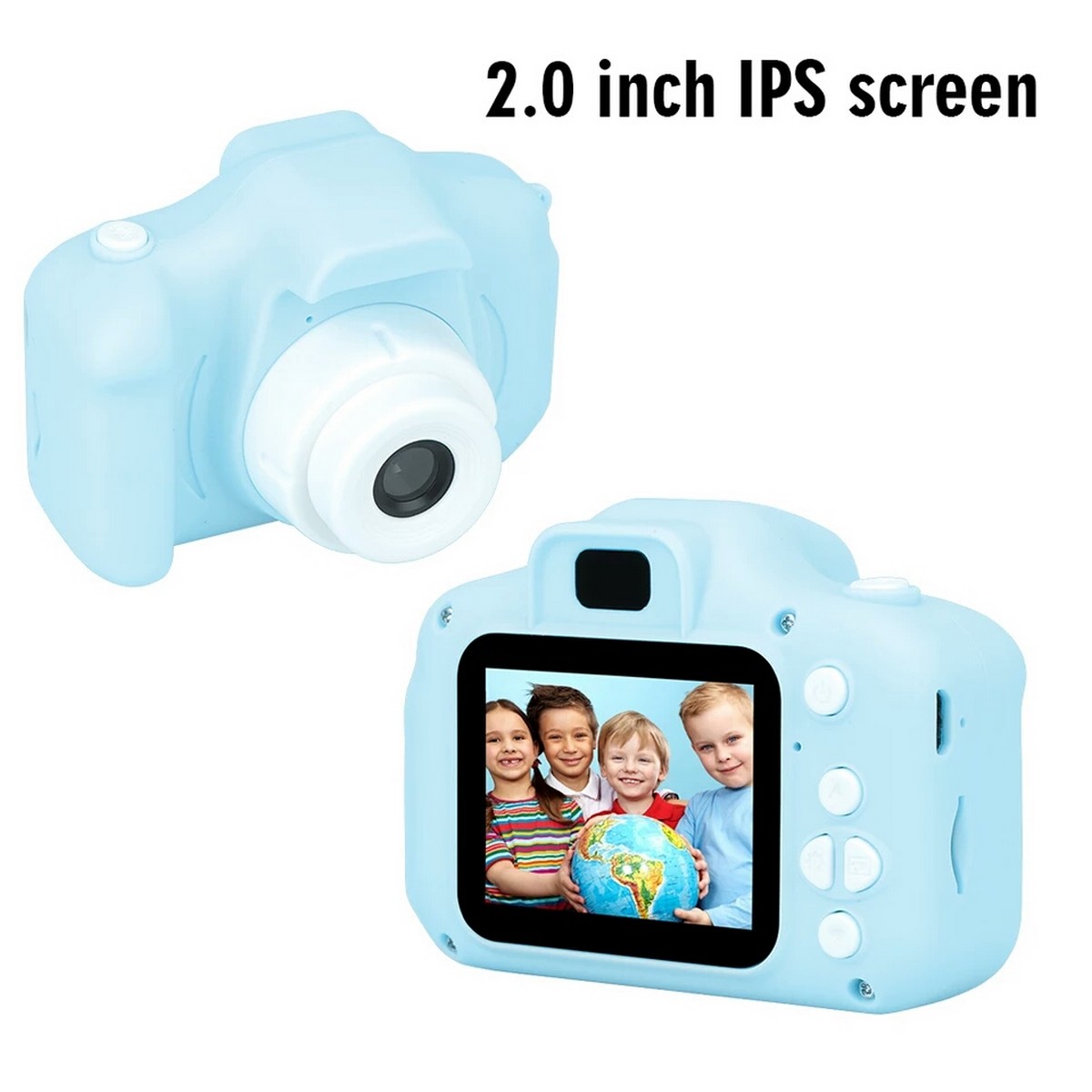 Kids Digital Video Camera 1080P Mini Camera HD 2 inch Screen - Image 3