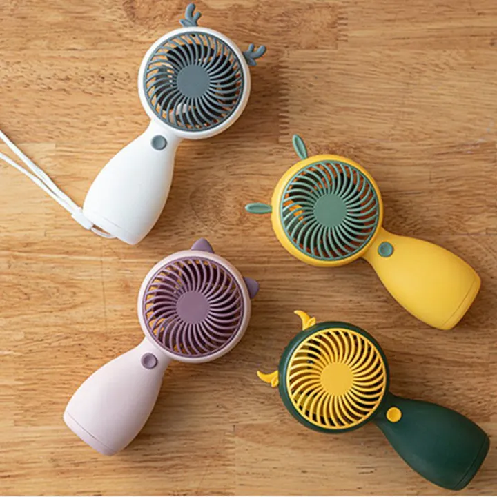 Mini Pocket Fan With Rechargeable Battery