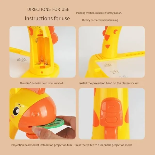 Projection Painting Children's Art Projector - Image 4