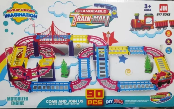 Train Rail Track Toy Building Set - Image 5