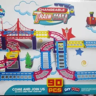 Train Rail Track Toy Building Set
