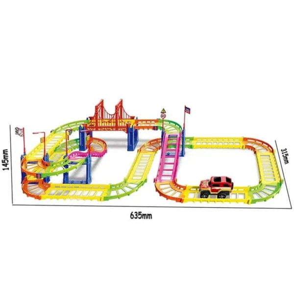 Train Rail Track Toy Building Set - Image 4