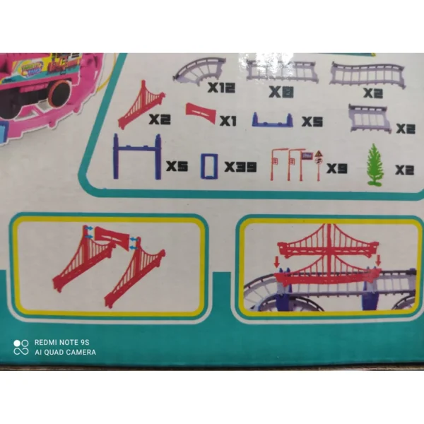 Train Rail Track Toy Building Set - Image 3