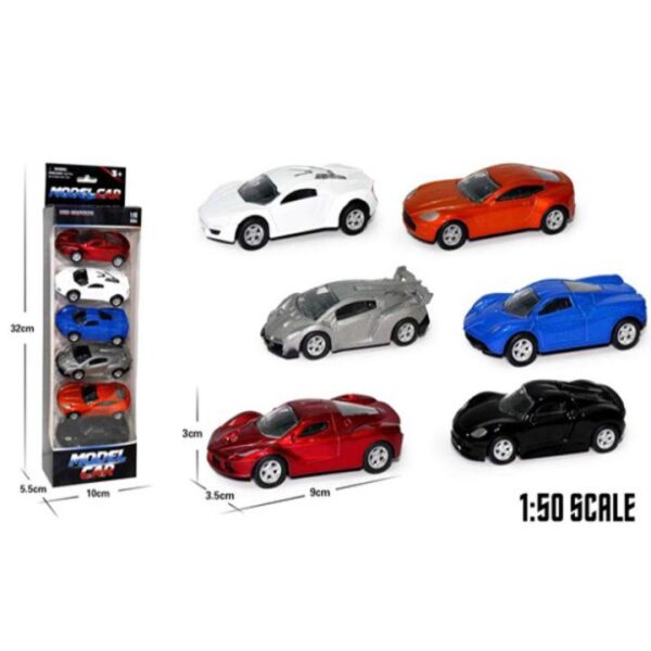Diecast Racing Car Pack of 6 - Image 2