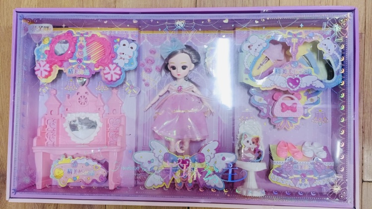 Princess Doll Fashion & Beauty Play Set