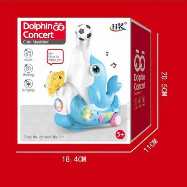 Dolphin Concert - Blowing Ball With Lights & Music - Image 2
