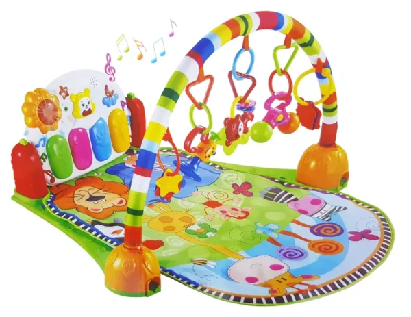 Baby Kick and Play Piano Gym Mat Rack Music - Image 5