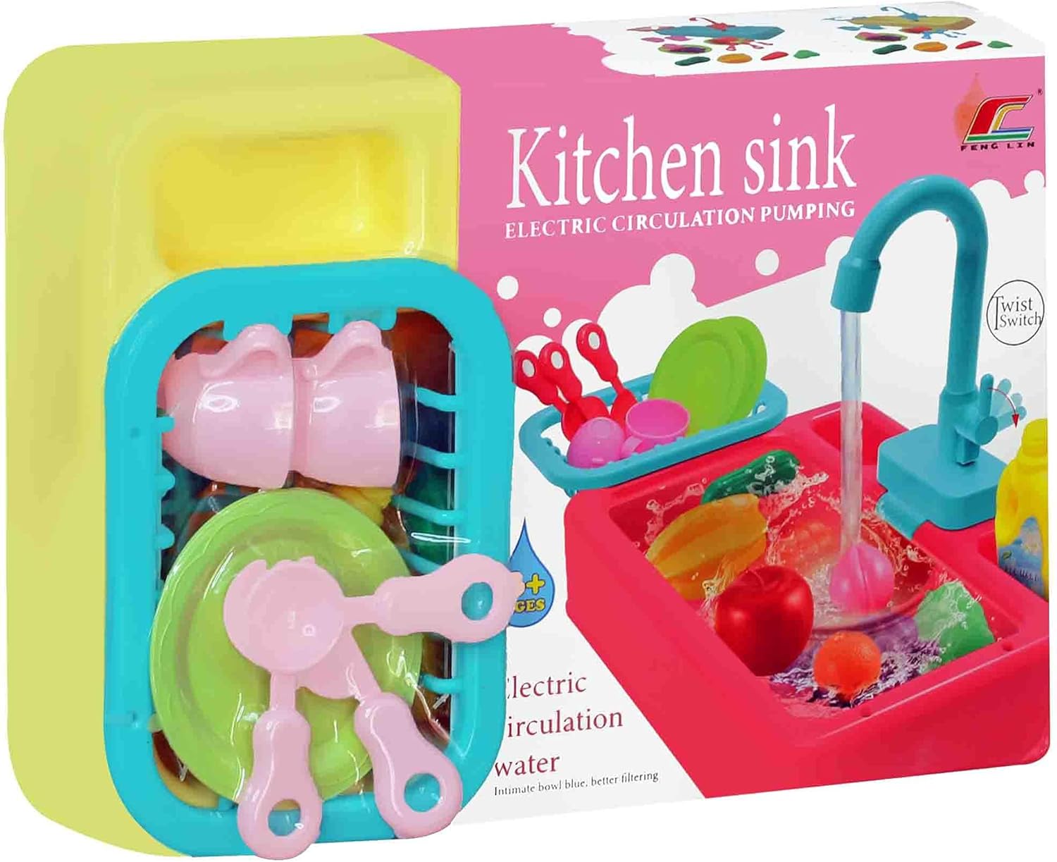 Electric Kitchen Sink with Running Water - Image 4