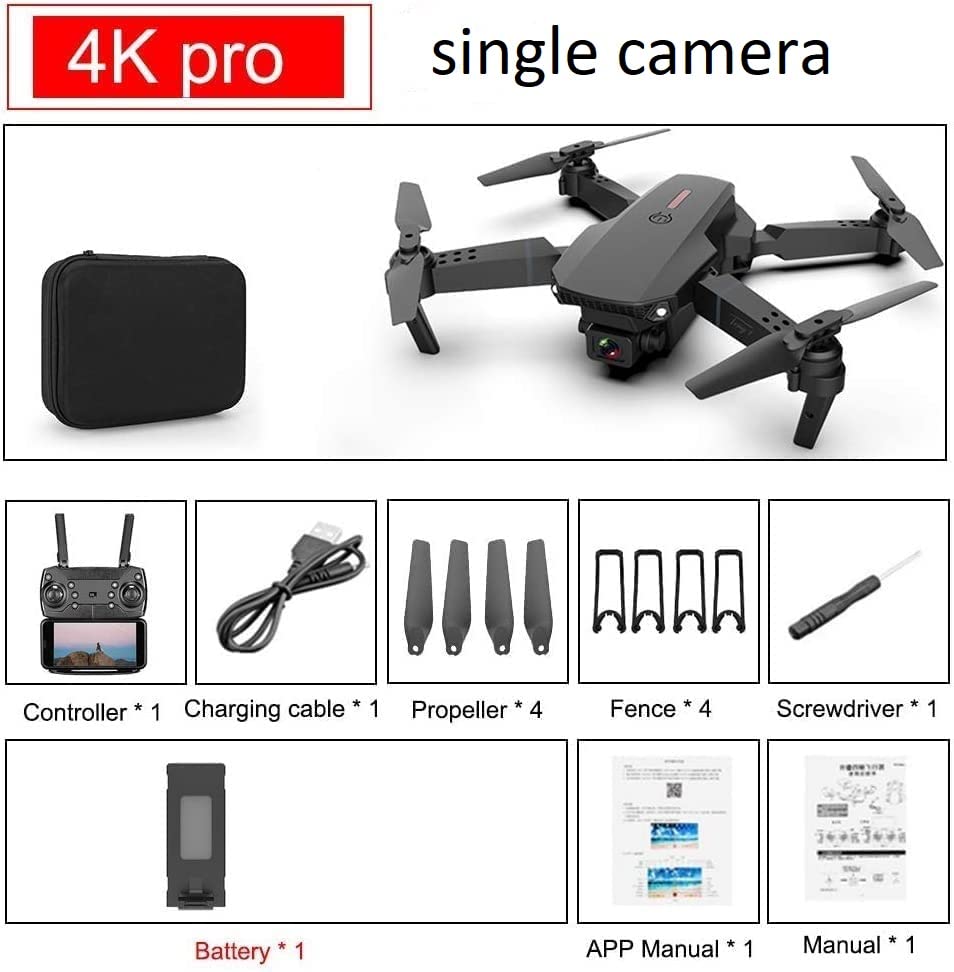 Drone Camera Wide Angle Model E88 Pro - Image 2