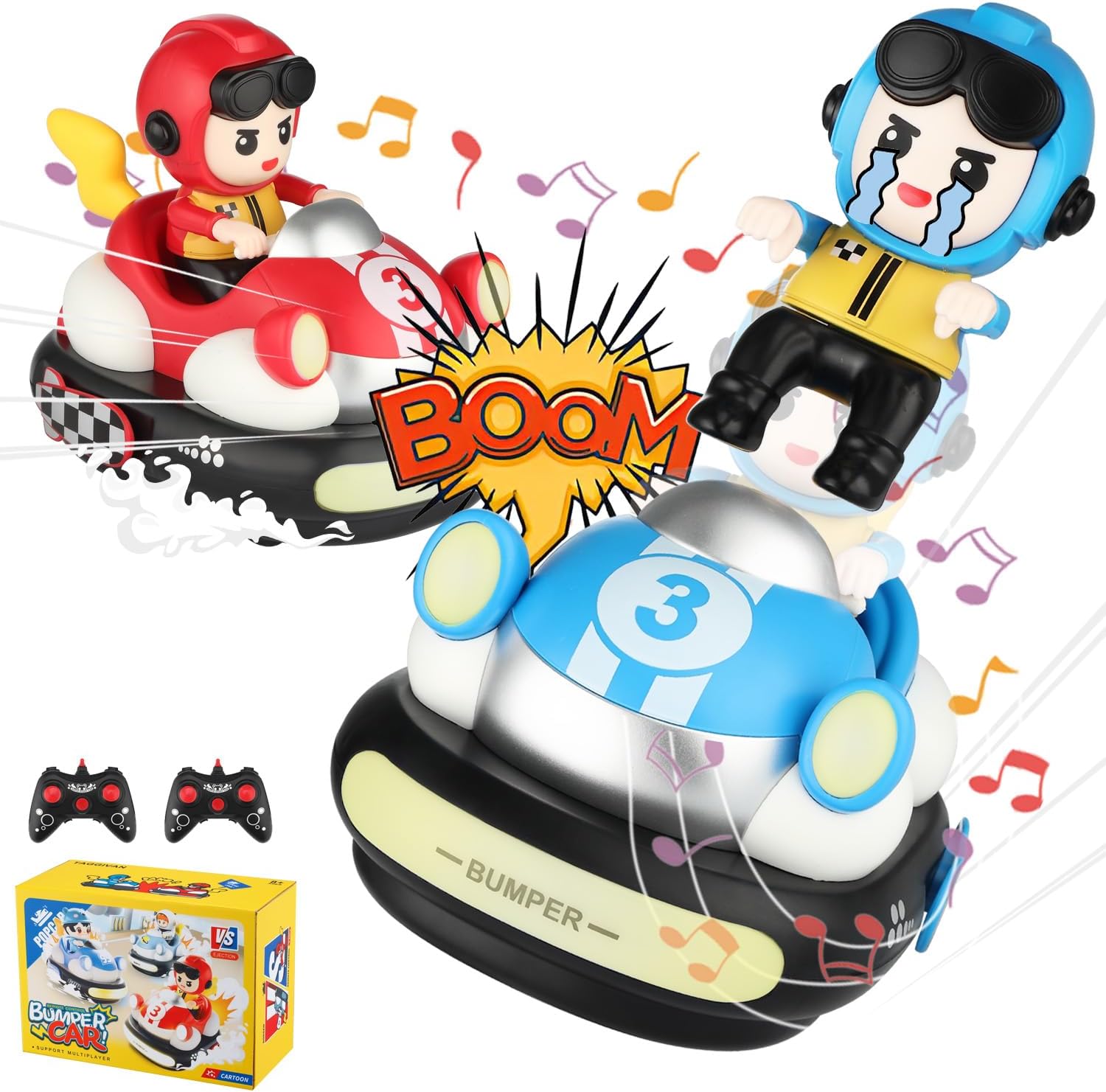 Electric Bumper Remote Control Rechargeable Cars