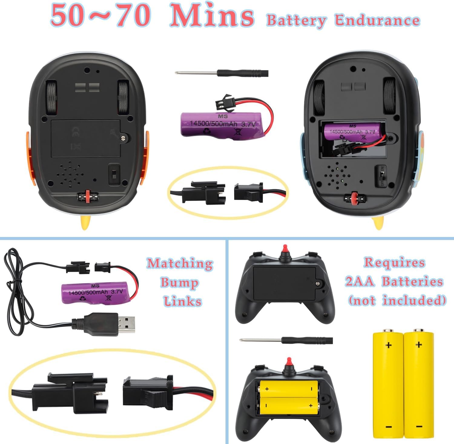 Electric Bumper Remote Control Rechargeable Cars - Image 3