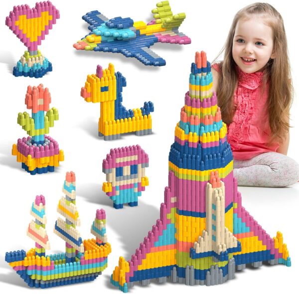 DIY ASSEMBLING CREATIVE BUILDING BRICKS - Image 4