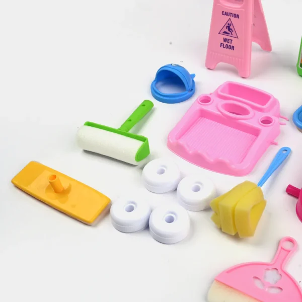 Cleaning Car Trolley Set For Kids - Image 4