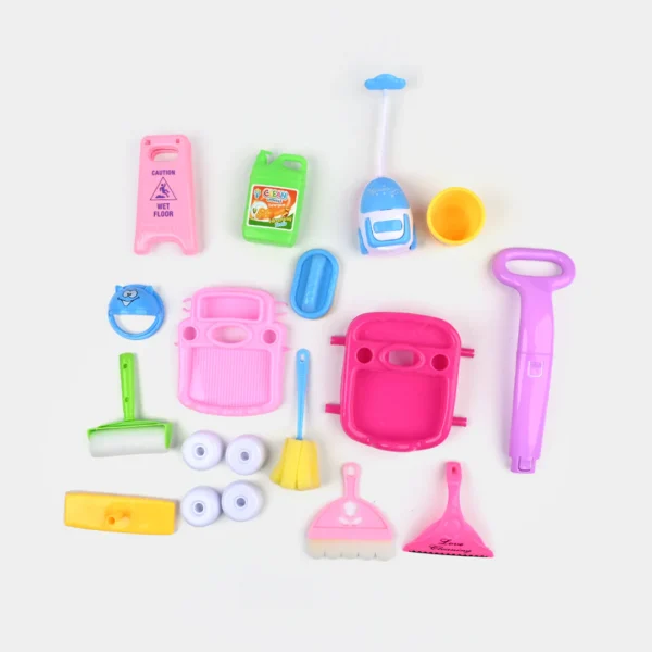 Cleaning Car Trolley Set For Kids - Image 6