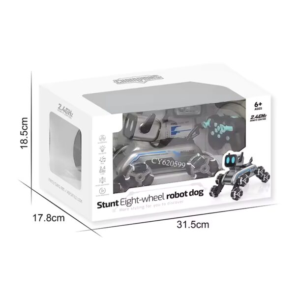 Smart Interactive Robotic Dog with Dual Controllers - Image 5