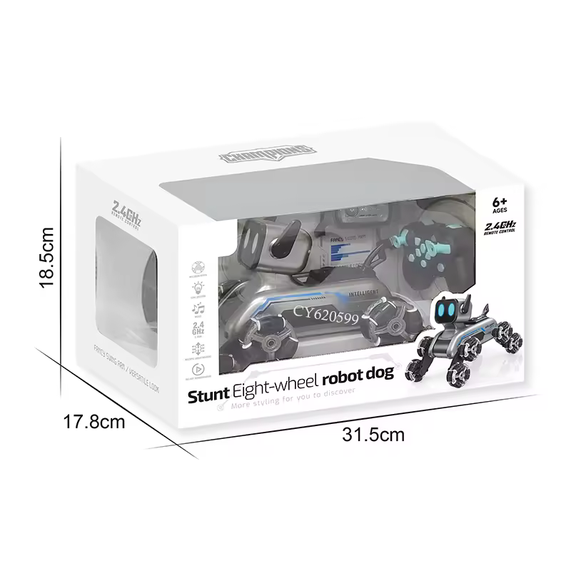 Smart Interactive Robotic Dog with Dual Controllers - Image 5