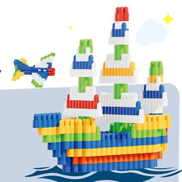 DIY ASSEMBLING CREATIVE BUILDING BRICKS - Image 2