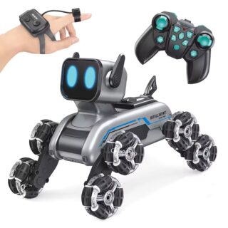 Smart Interactive Robotic Dog with Dual Controllers