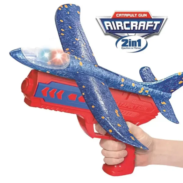 2 in 1 EPP Foam Airplane Launcher - Outdoor Glider Toy - Image 3
