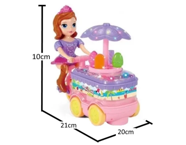 Sofia Doll Ice cream Cart - Image 3