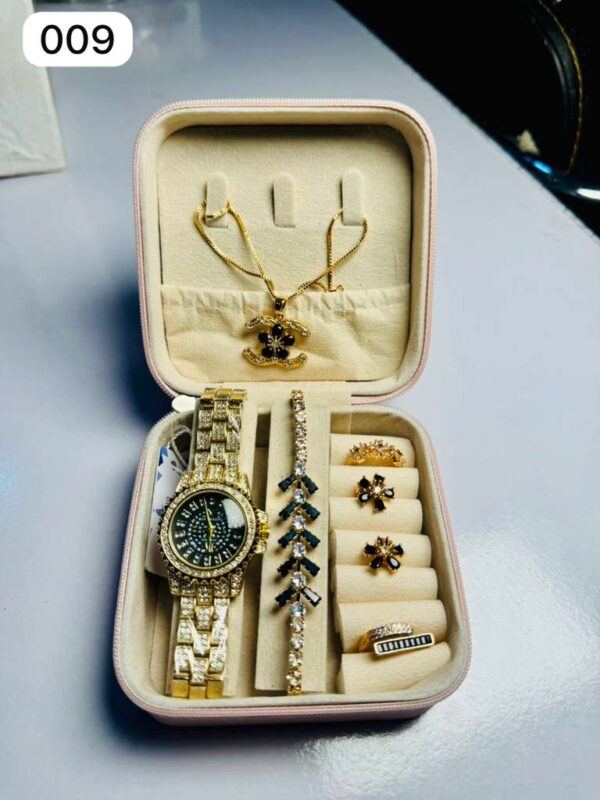 Watch Box With Jewelry