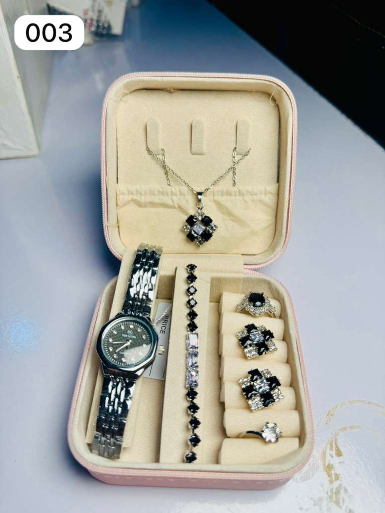 Watch Box With Jewelry - Image 4