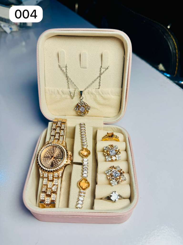 Watch Box With Jewelry - Image 2