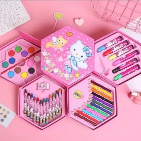 Multi Colour 46 PCS Art Set Best Quality - Image 6