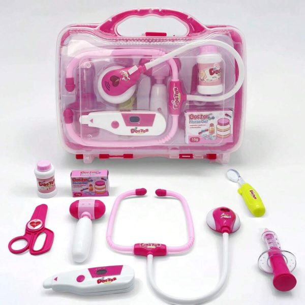 Doctor Set Lights & Music Kid Toy (8 Psc Kit)