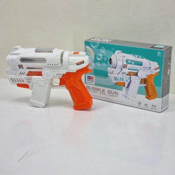 Bubble Gun With Lights And Sounds