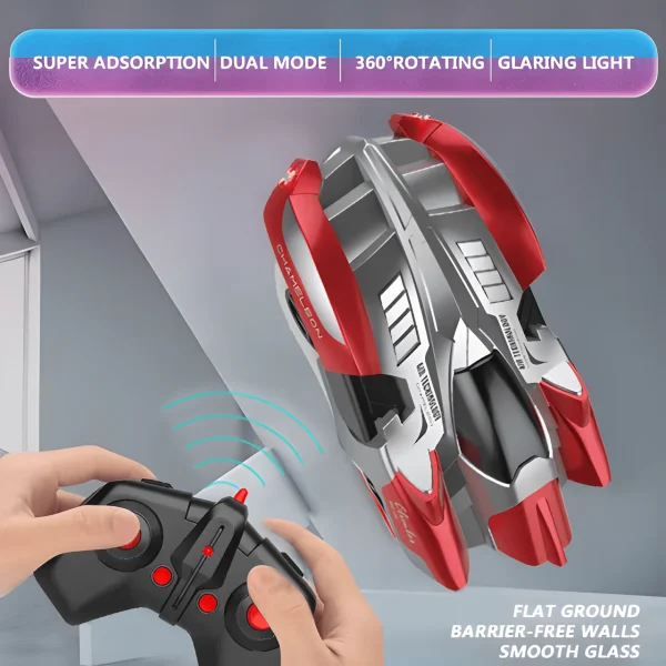 Remote Control Wall Climbing Car with Light