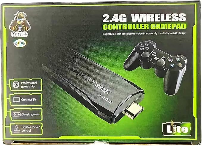 2.4G Wireless Retro Gaming Console Stick