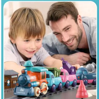 Children's Train Track Set