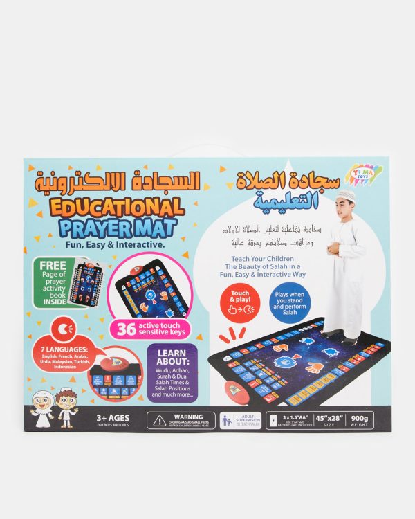 Educational Islamic Prayer Mat for Kids