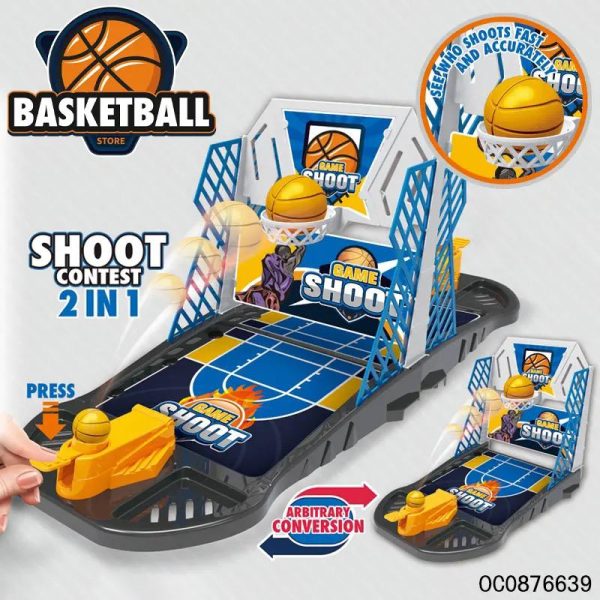 2-in-1 Basketball Shoot Game