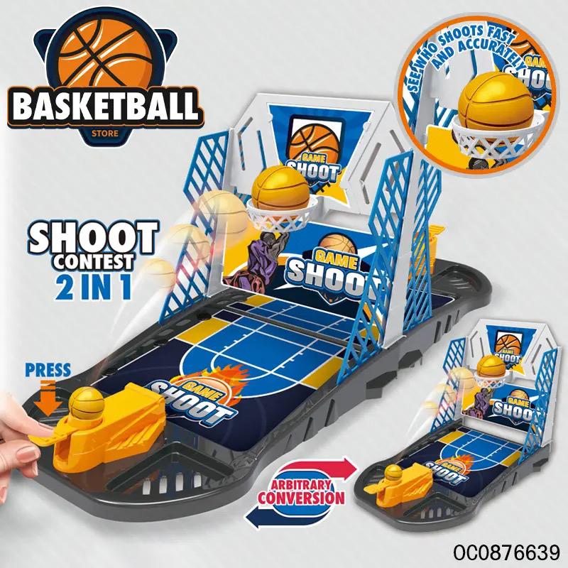 2-in-1 Basketball Shoot Game