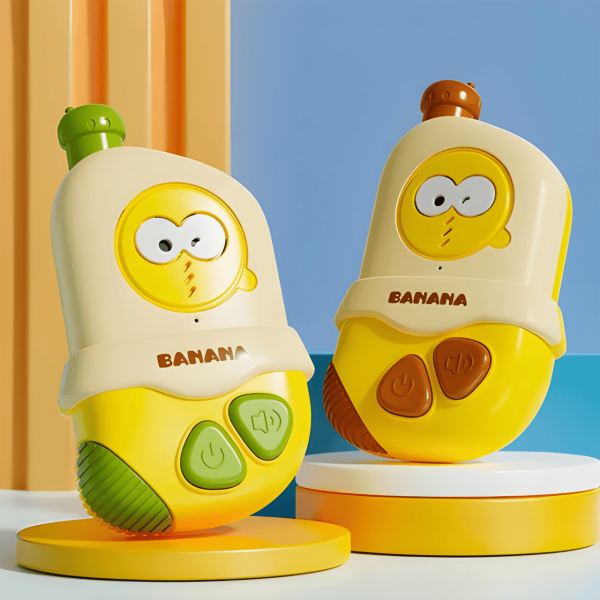 Cute Banana Shaped Walkie Talkie Set For Kids