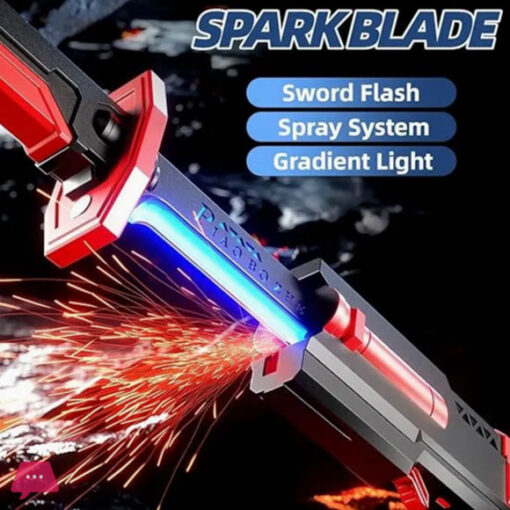 Multi-Mode Sword with Smoke & Spark Effects