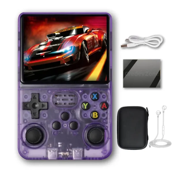 R36S Handheld Game Console 3.5-inch Retro 64GB Built-in 15000 Games.
