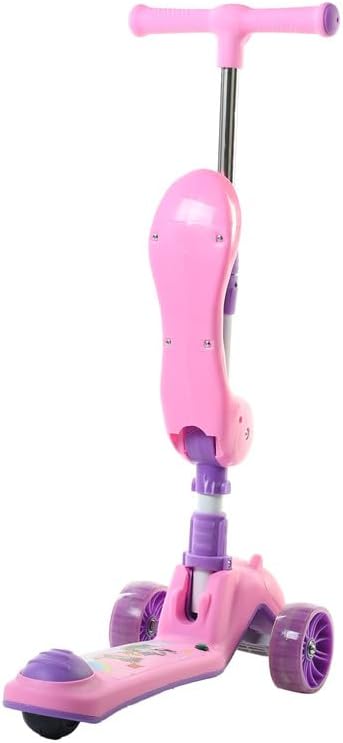 2 In 1 Adjustable Scooter With  Light Music