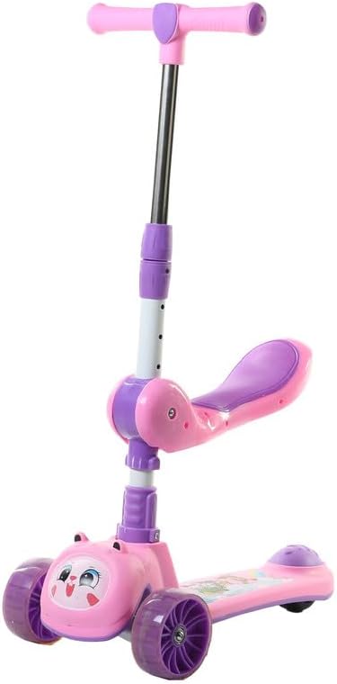 2 In 1 Adjustable Scooter With  Light Music