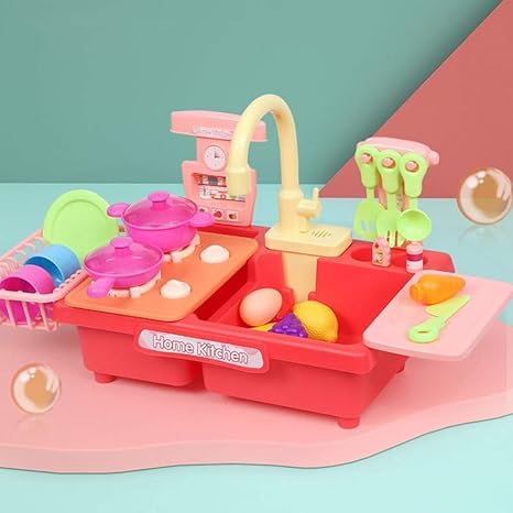Fantastic-Kids-Toys Kitchen Sink Toy,Electric Dishwasher