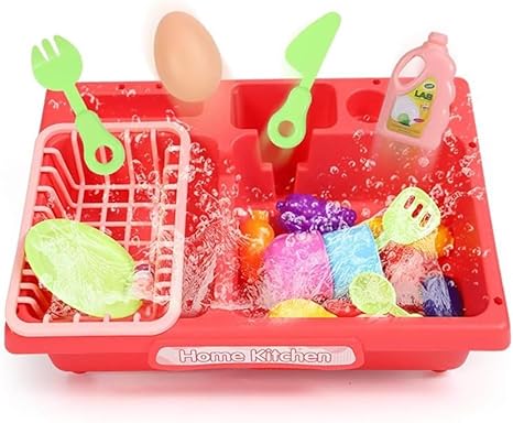 Fantastic-Kids-Toys Kitchen Sink Toy,Electric Dishwasher