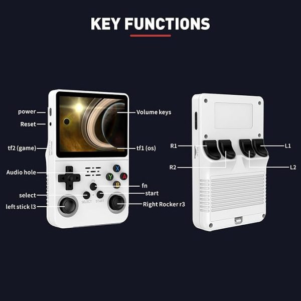 R36S Portable Console, Built in 64G TF Card 15000+ Games