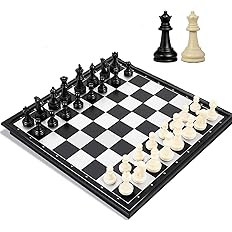 Foldable Magnetic Chess Board