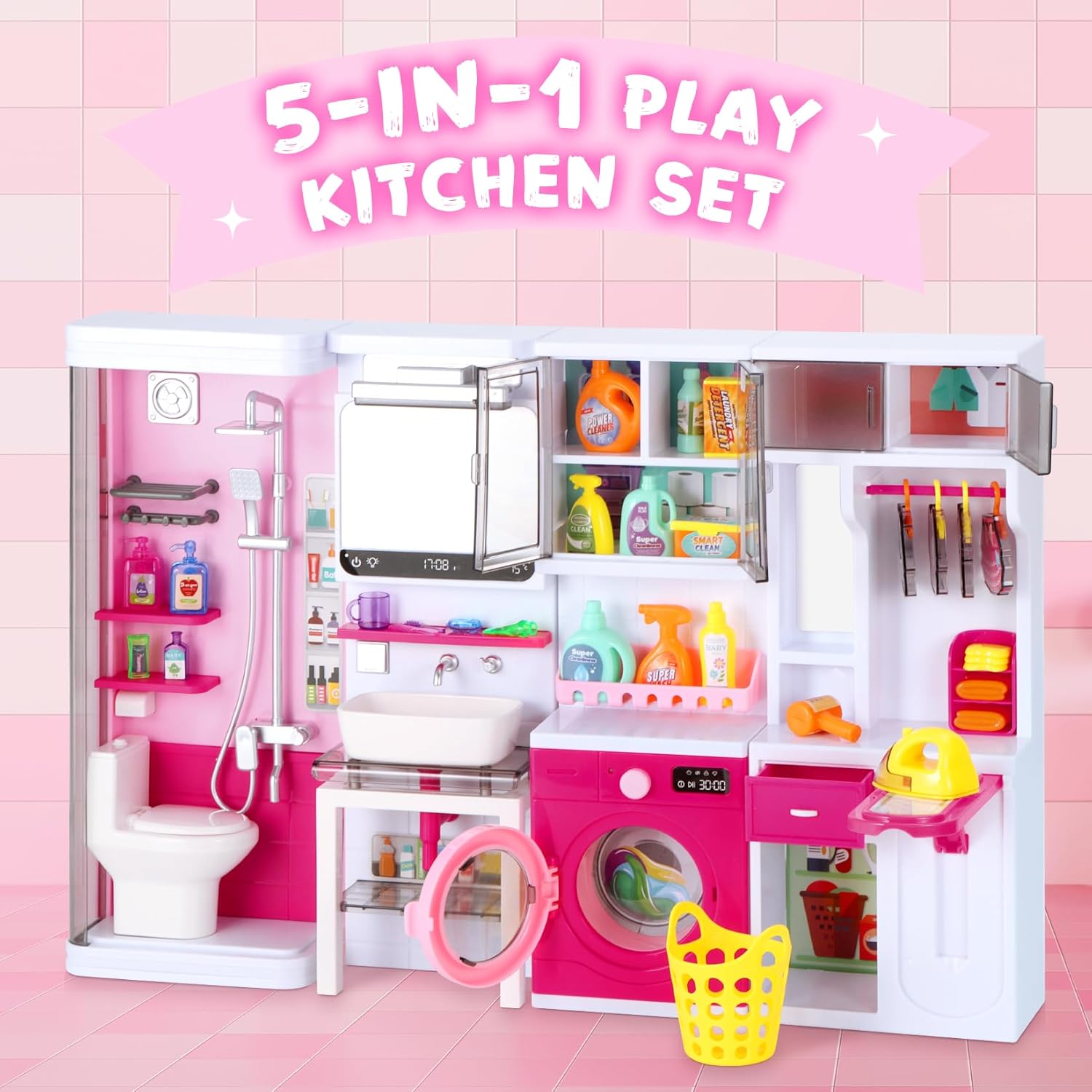 HELLO KITTY-Bathroom Set For Girls